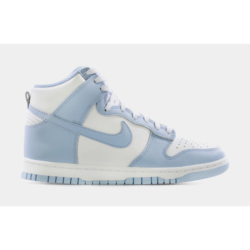 Dunk High Aluminum Womens Lifestyle Shoe (White/Blue)