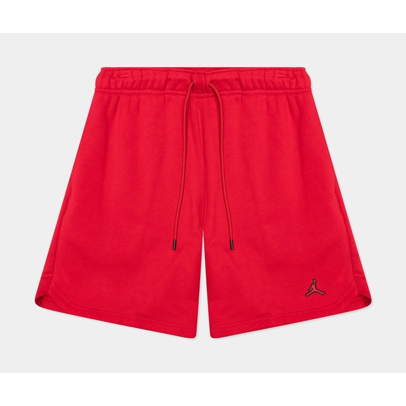 Essentials Fleece Shorts Mens Shorts (Red)