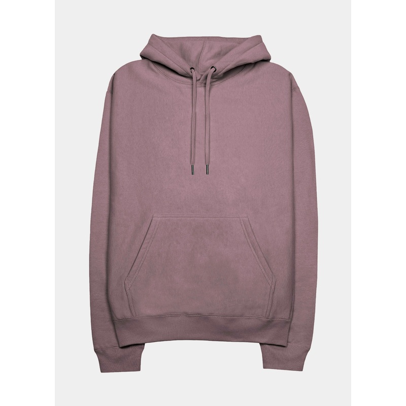 Fleece Hoodie Mens Hoodie (Pink)
