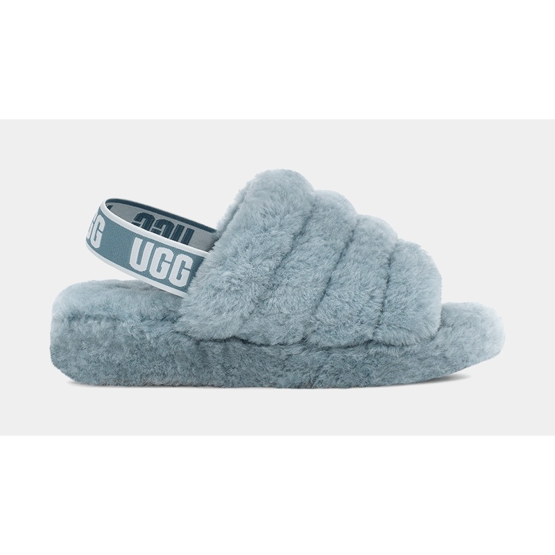 Fluff Yeah Womens Sandals (Light Blue)