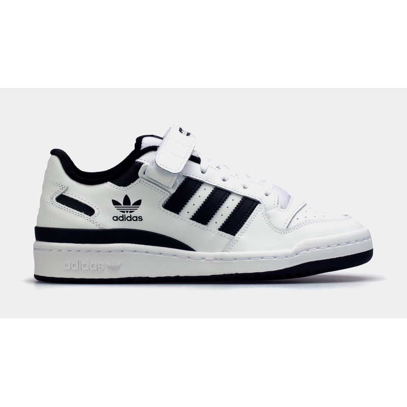 Forum Low Mens Lifestyle Shoe (Black/White)