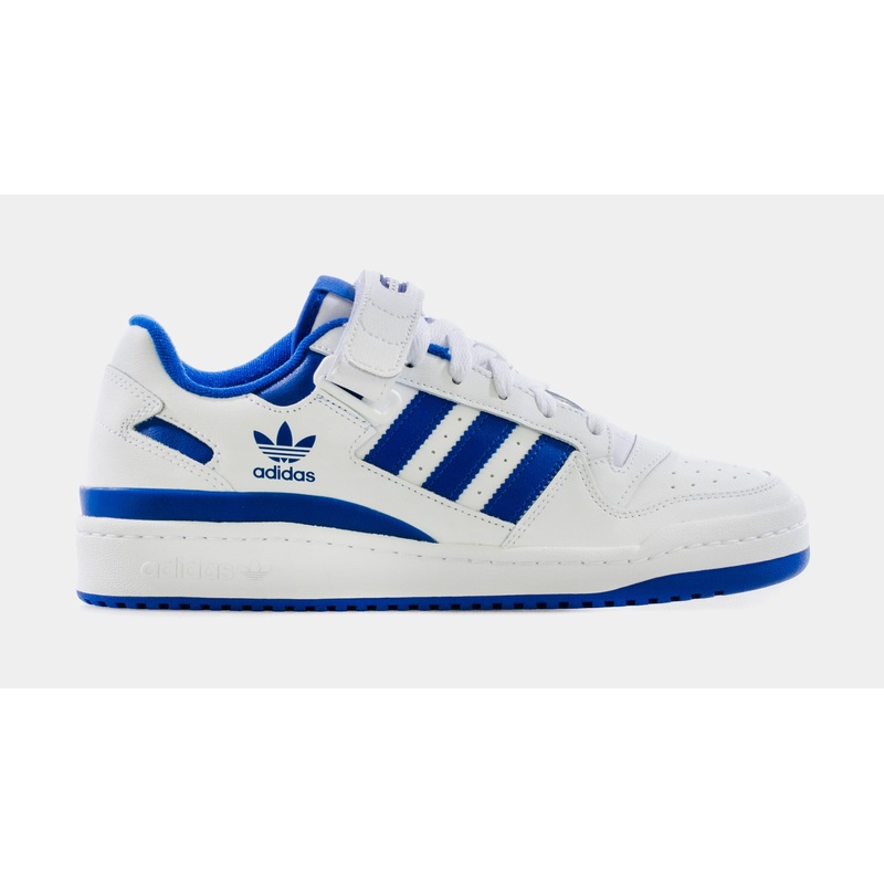 Forum Low Mens Lifestyle Shoe (White/Blue)