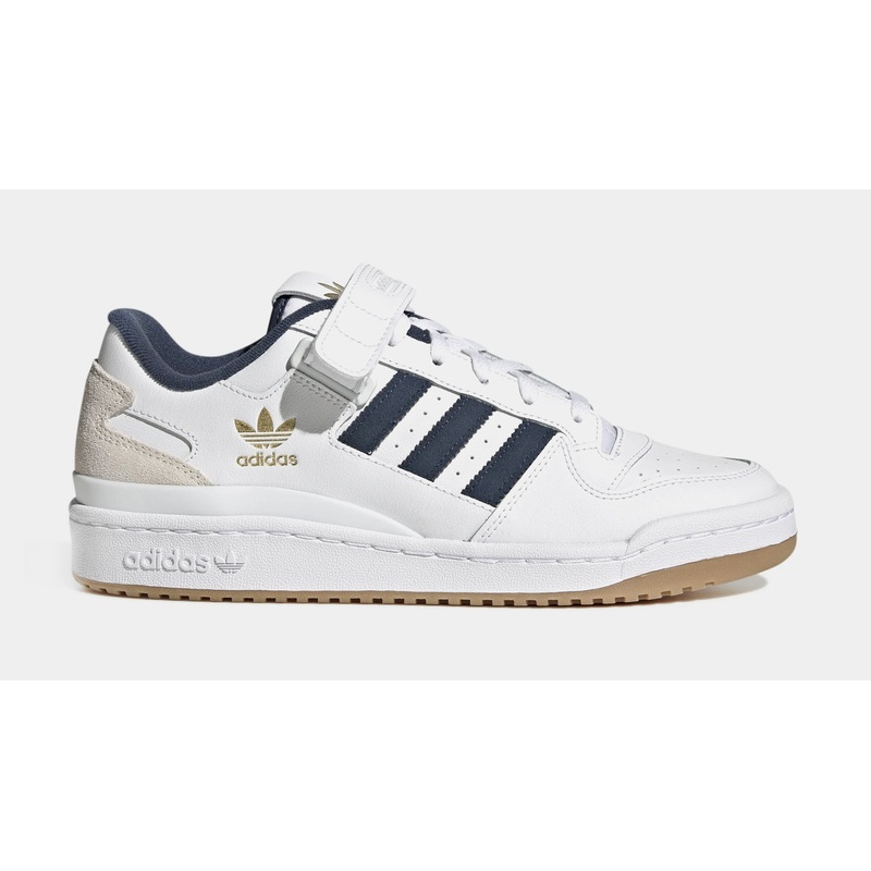 Forum Low Mens Lifestyle Shoes (Cloud White/Crew Navy/Gum)