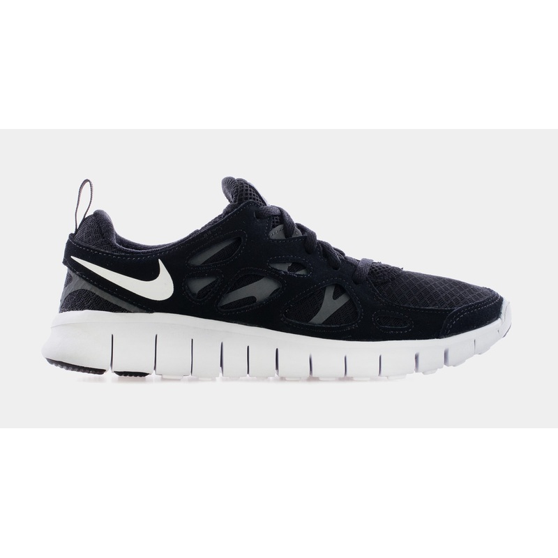 Free Run 2 Grade School Running Shoes (Black)