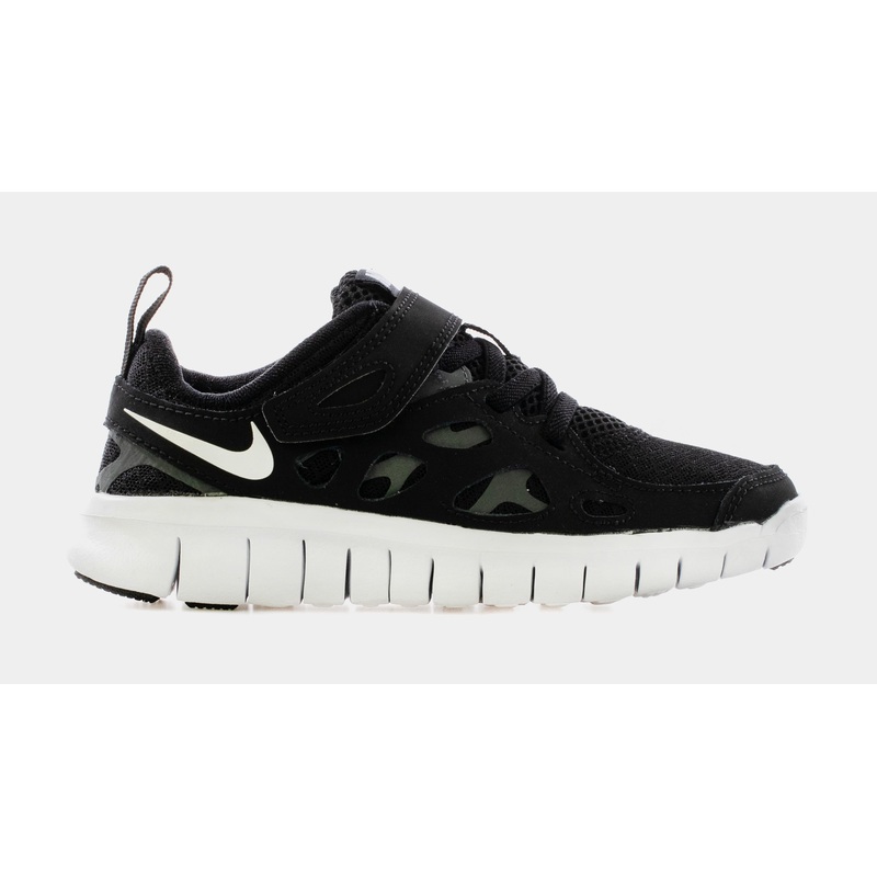 Free Run 2 Preschool Running Shoes (Black)