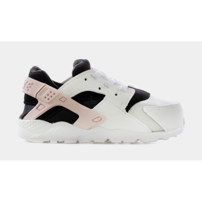 Huarche Run Infant Toddler Running Shoes (White/Black/Pink)