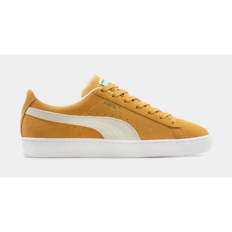 Suede Classic 21 Mens Lifestyle Shoe (Yellow/White)