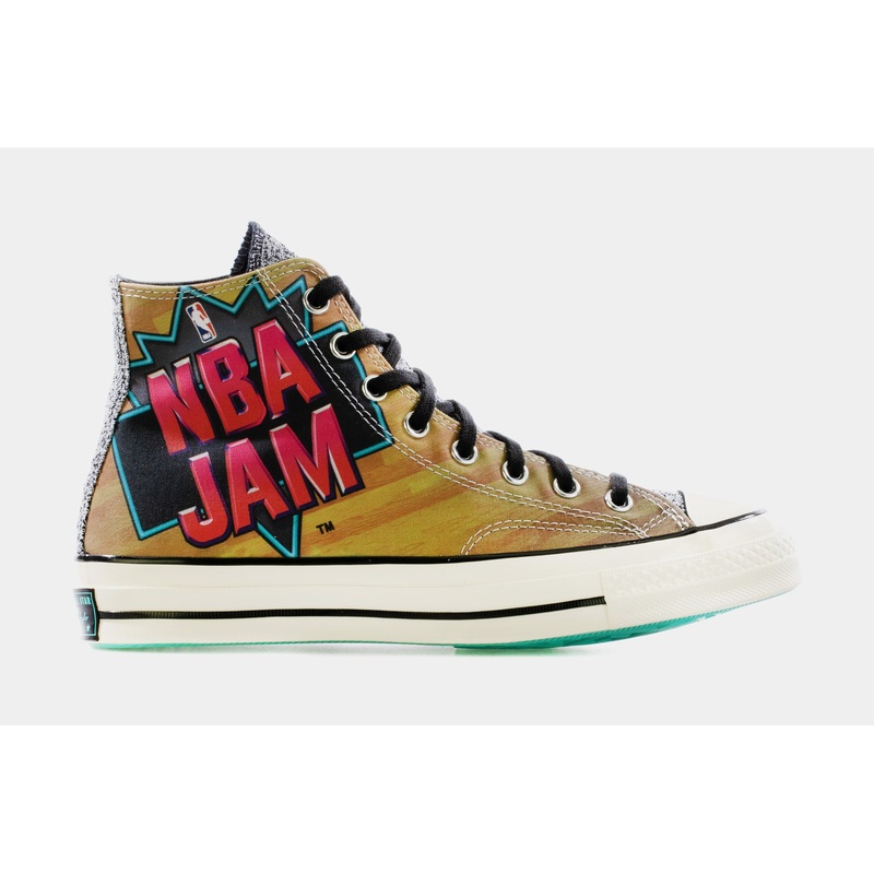 X NBA Jam Chuck 70 High Mens Lifestyle Shoe (Brown/Multi)