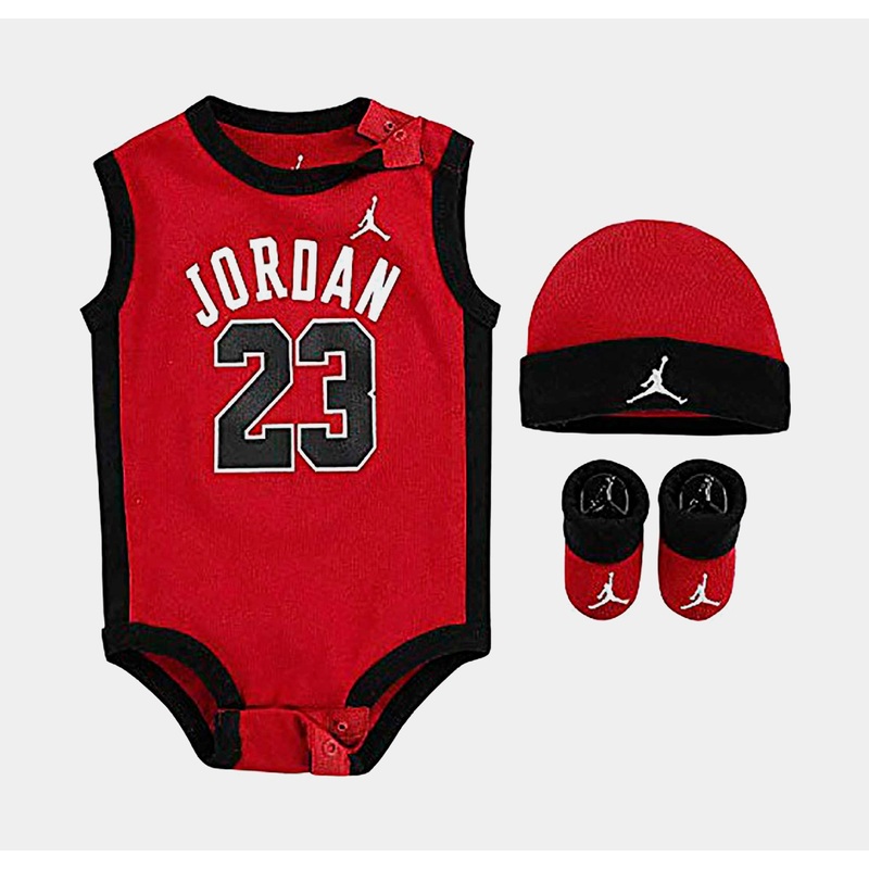 23 Jersey 3 Piece Set Infant Set (Red)