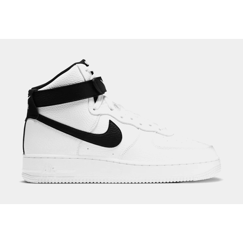 Air Force 1 ’07 High Mens Basketball Shoes (White/Black)