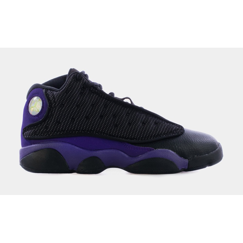 Air Jordan 13 Court Purple Preschool Lifestyle Shoes (Black/Purple) Free Shipping