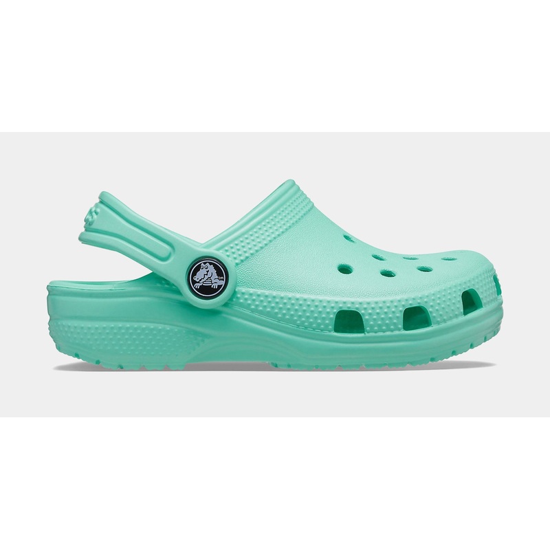 Classic Clog Grade School Sandals (Green)