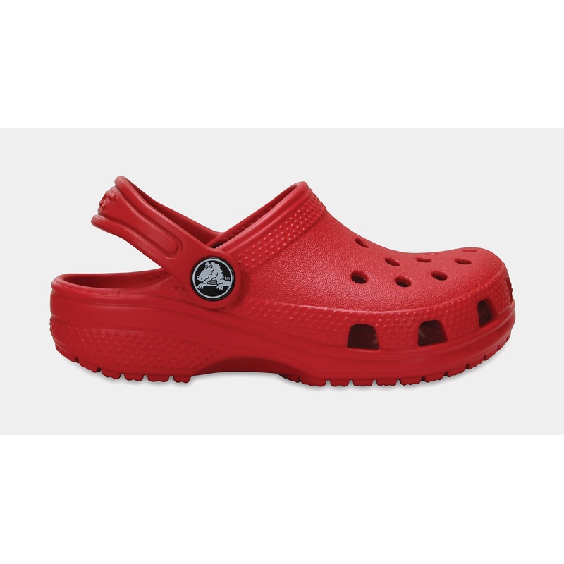 Classic Clog Grade School Sandals (Red)