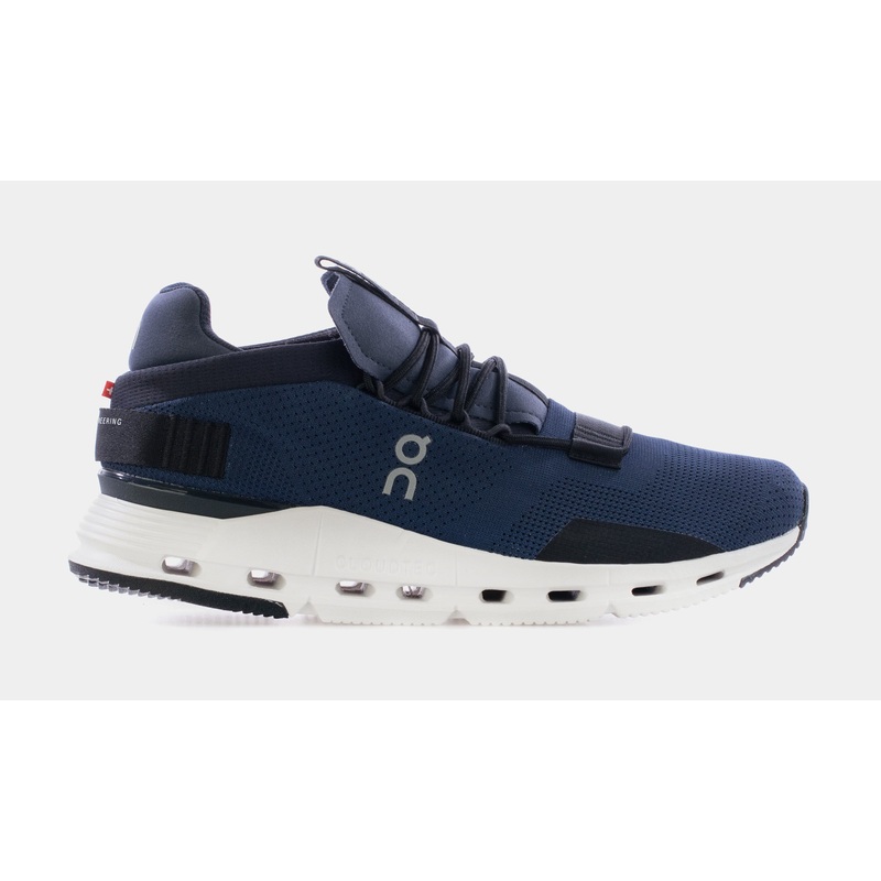 Cloudnova Navy/White Mens Running Shoes (Blue)
