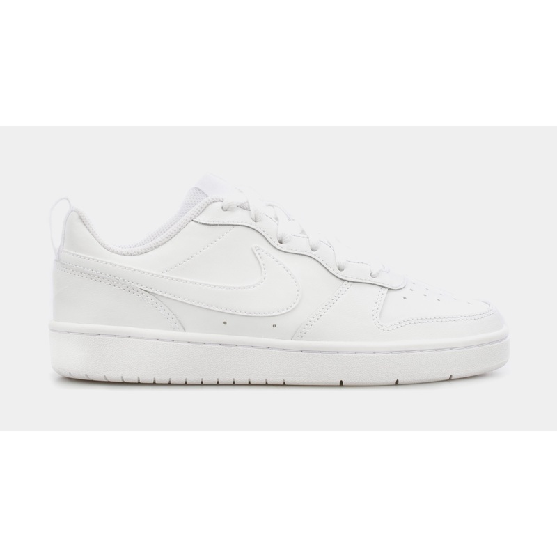 Court Borough Low 2 Grade School Lifestyle Shoes (White)