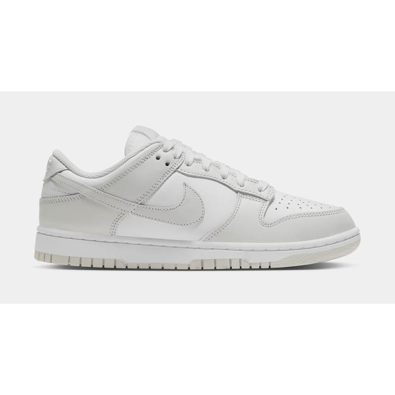 Dunk Low Photon Dust Womens Lifestyle Shoes (White/Grey)