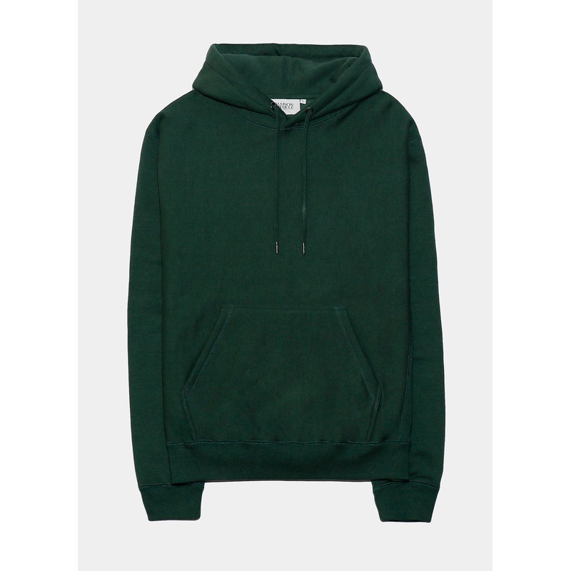 Fleece Hoodie Mens Hoodie (Pine Green)