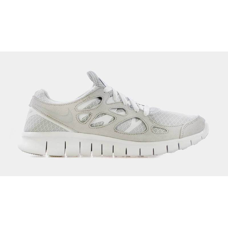 Free Run 2 Mens Running Shoes (Wolf Grey/White)