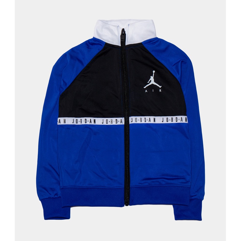 Jumpman Air Blocked Tricot Set Infant Toddler Set (Blue)