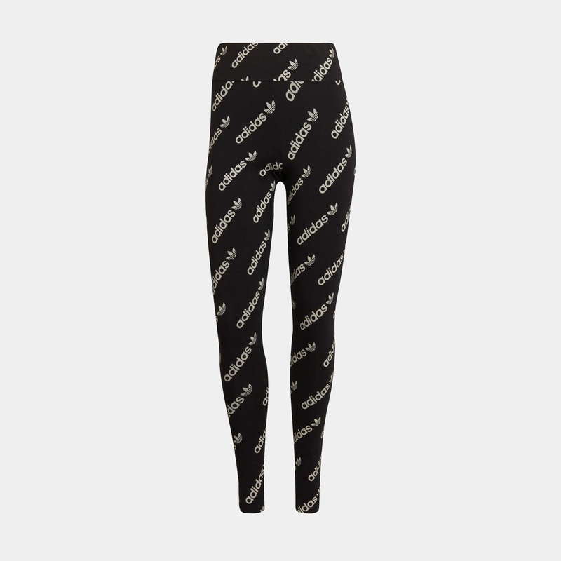 Logomania Leggings Womens Pants (Black)