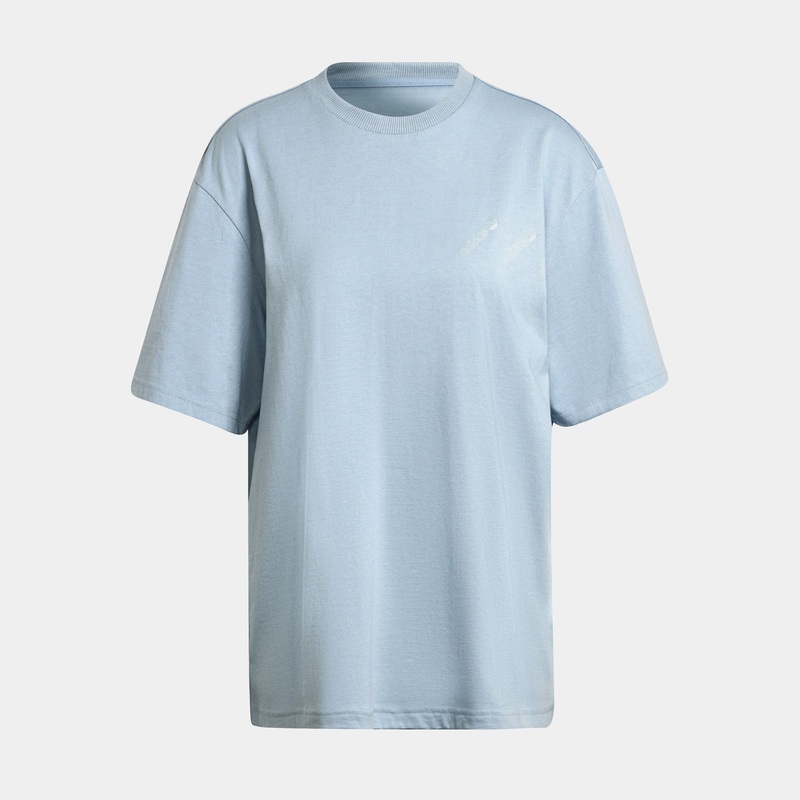 Logomania Tee Womens T-Shirt (Light Blue)