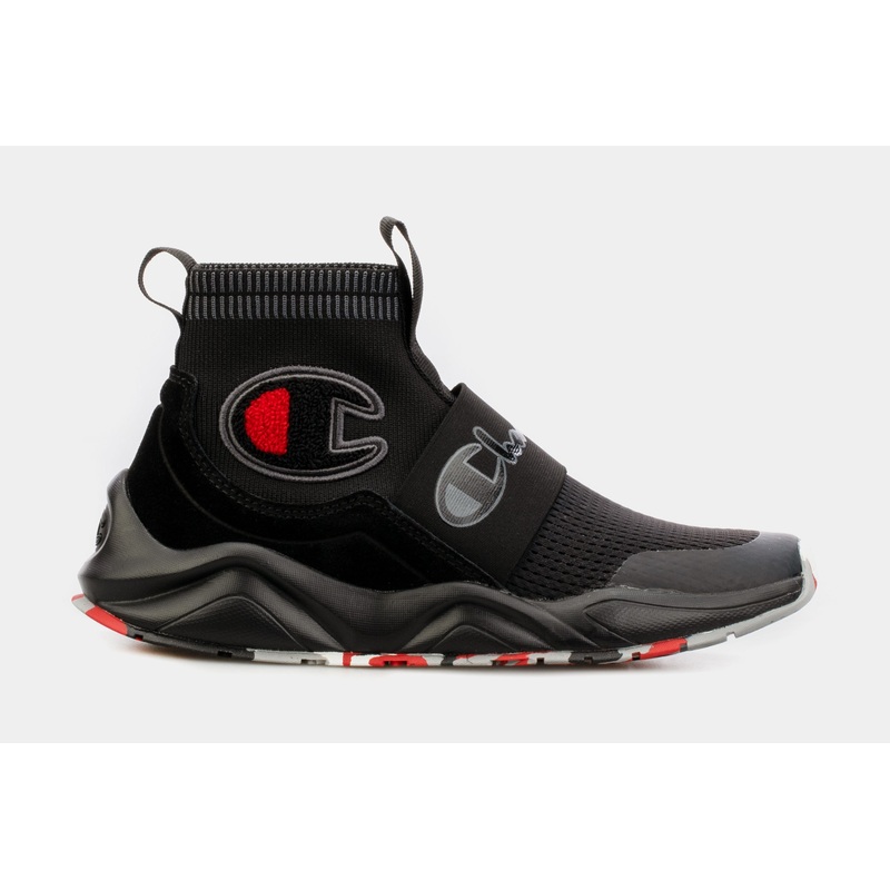 Rally Pro Grade School Lifestyle Shoes (Black)