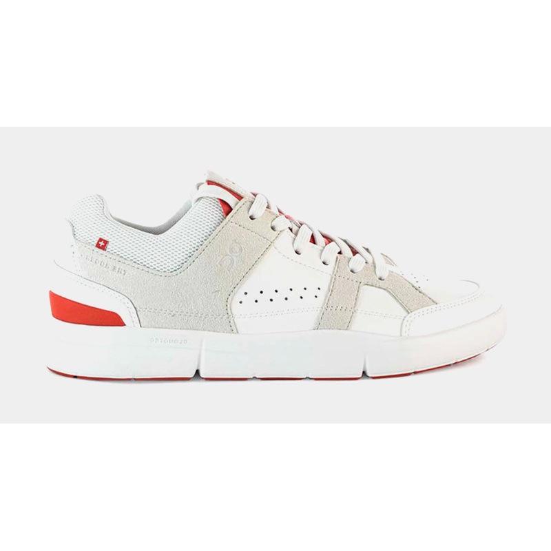 Roger Clubhouse Mens Running Shoes (White/Red)