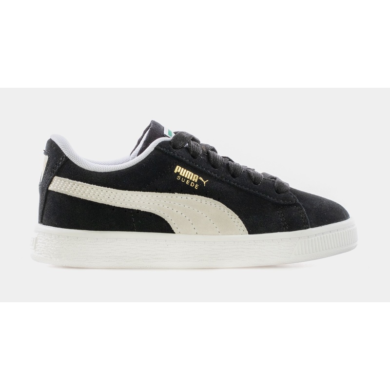 Suede Classic 21 Preschool Lifestyle Shoes (Black)