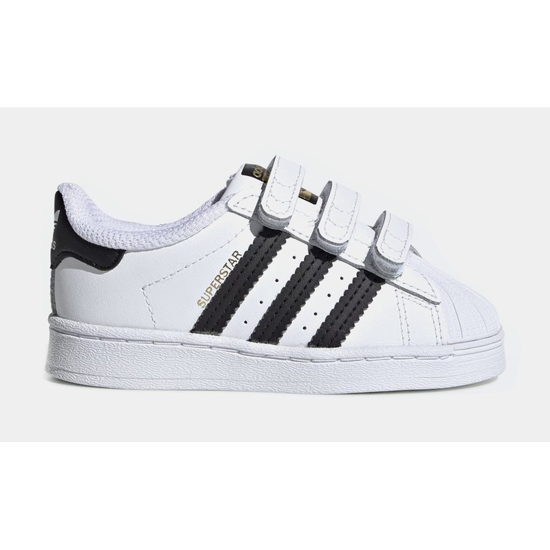 Superstar Infant Toddler Lifestyle Shoes (White)