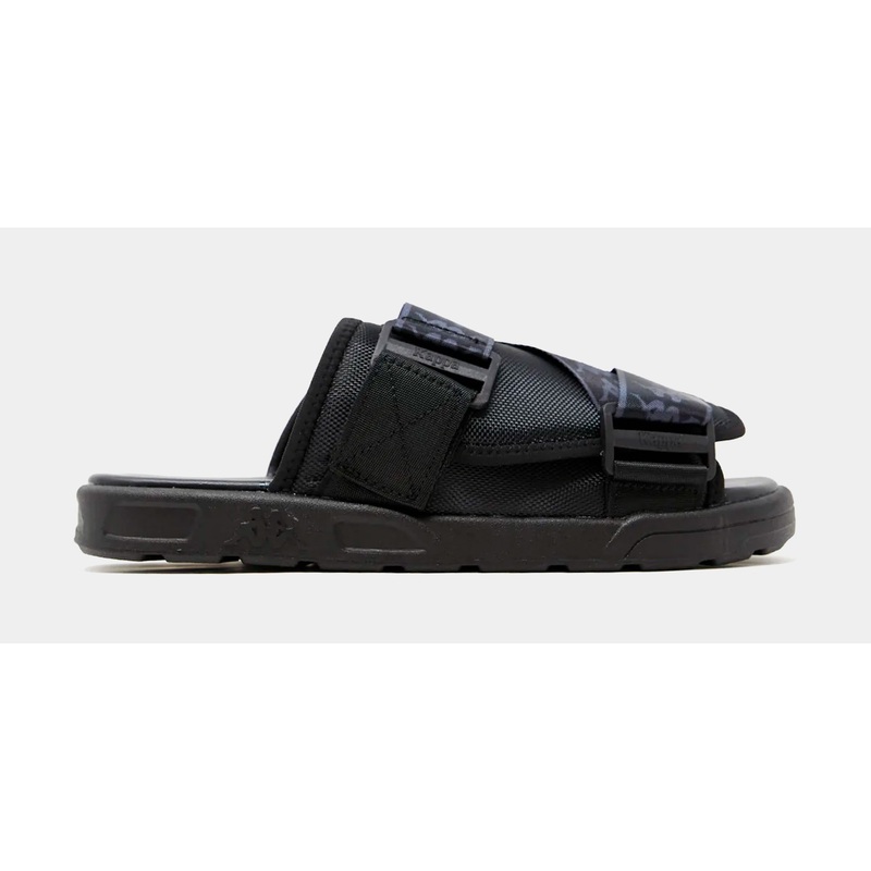 222 Banda Mitel Slide Mens Sandals (Black)
