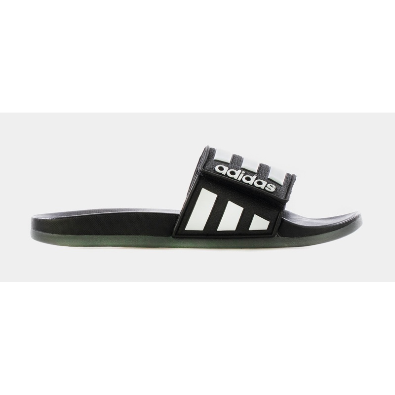 Adilette Comfort Adjustable Slides Mens Sandals (Black)