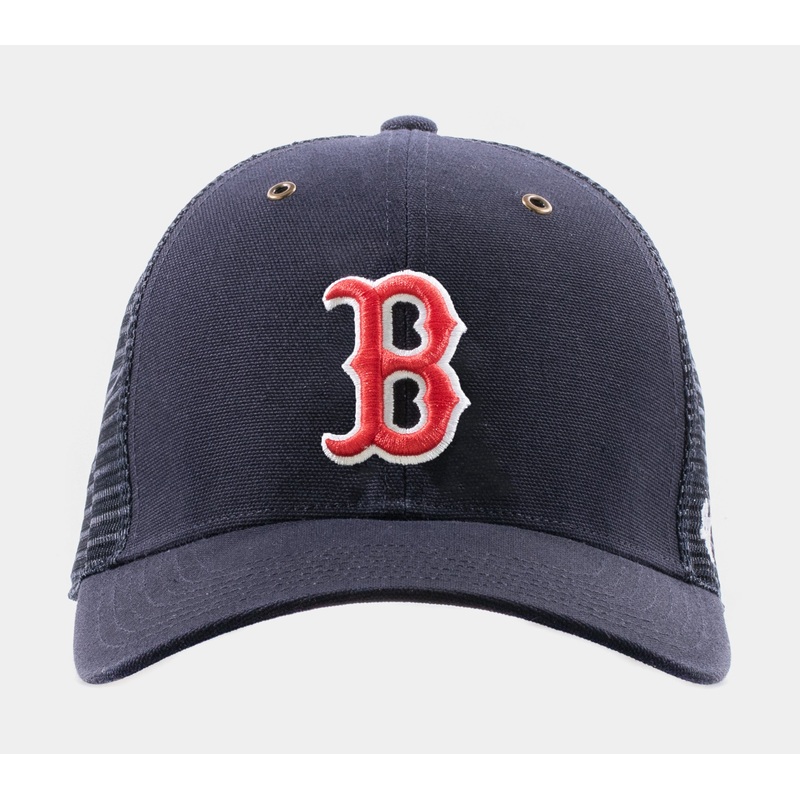 Boston Red Sox Carhartt Mesh Mens Hat (Navy/Red)