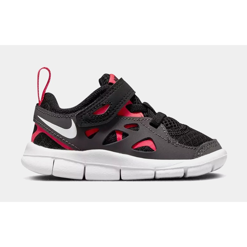 Free Run 2 Infant Toddler Shoes (Black/Red)