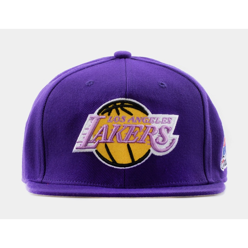Los Angeles Lakers Fitted Hat Mens Hat (Purple)