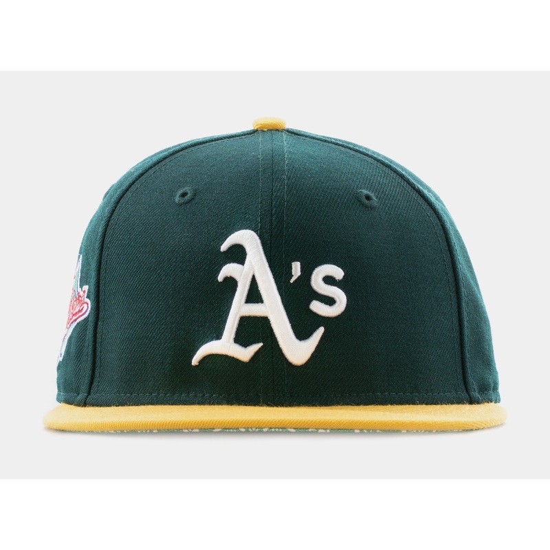 Oakland A’s 59Fifty Fitted Cap Mens Hat (Green)