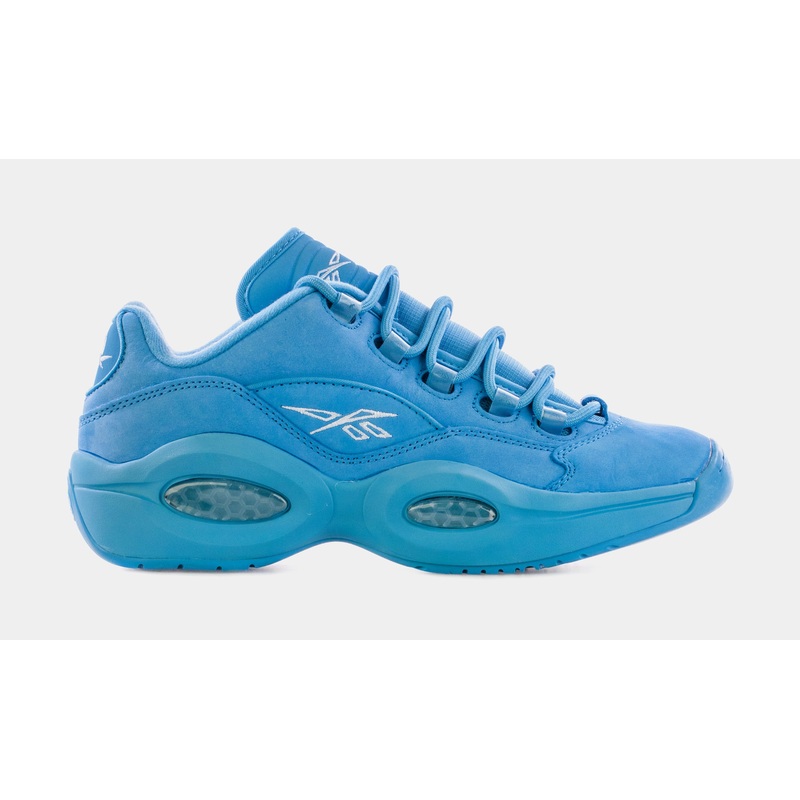Question Low Mens Basketball Shoes (Blue)