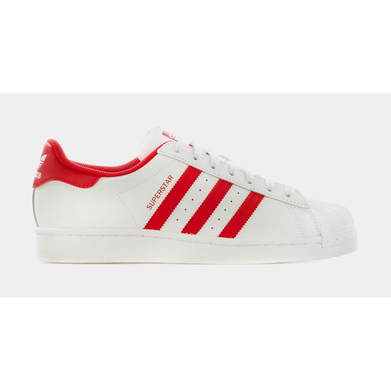 Superstar Mens Lifestyle Shoes (White/Red)