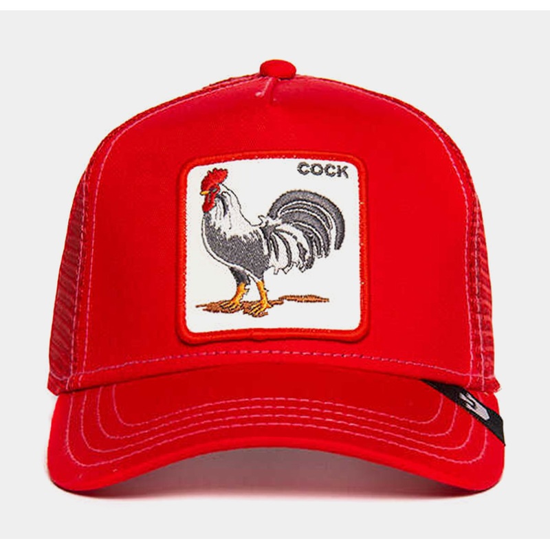 The Cock Trucker Mens Hat (Red)