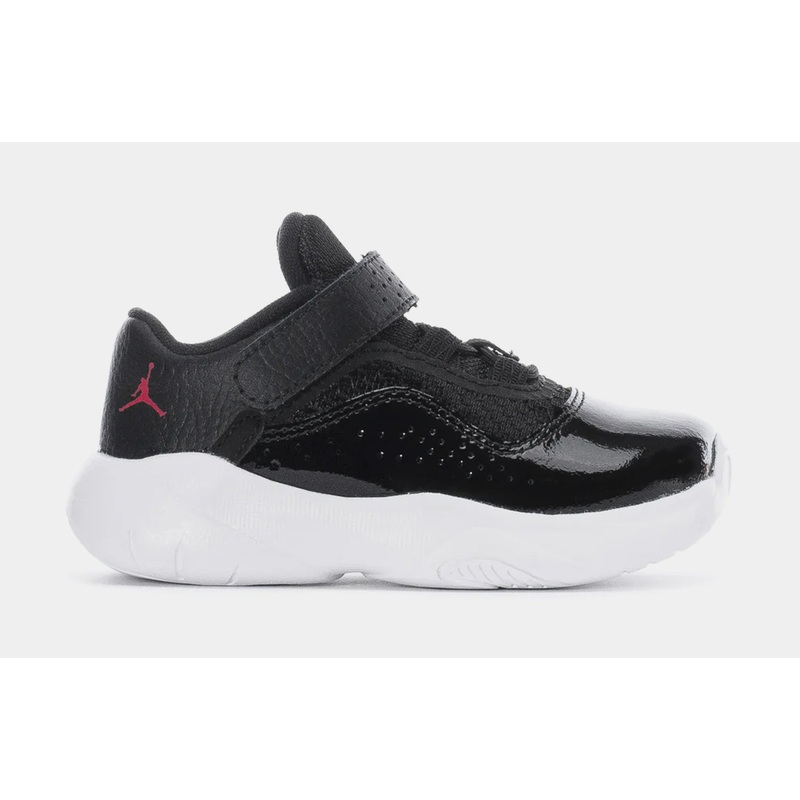 Air Jordan 11 CMFT Low Infant Toddler Basketball Shoes (Black/White)