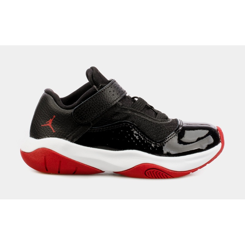 Air Jordan 11 CMFT Low Preschool Basketball Shoes (Red/Black)