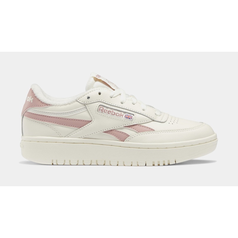 Club C Double Womens Lifestyle Shoes (White/Pink)