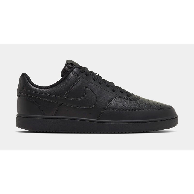 Court Borough Low 2 Grade School Lifestyle Shoes (Black)