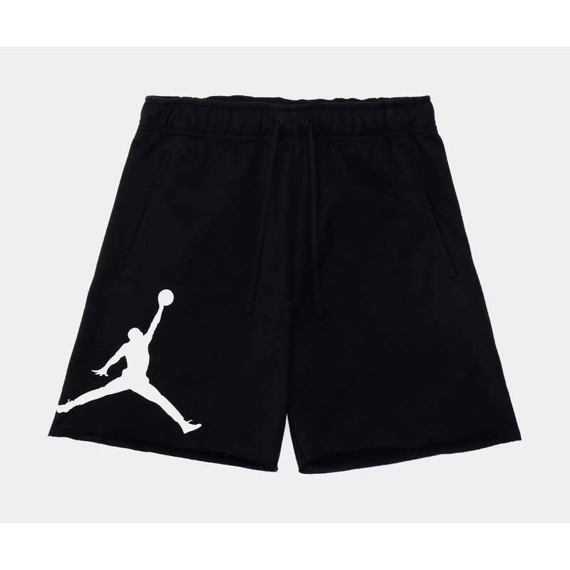 Essentials French Terry Shorts Mens Shorts (Black)