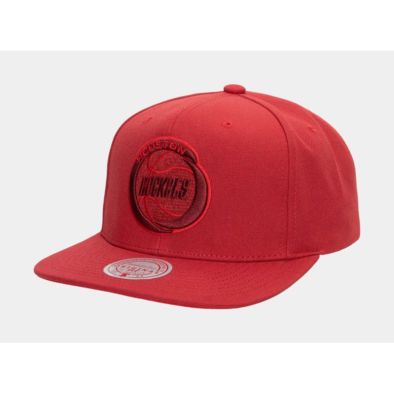 Houston Rockets NBA 94 Finals Monochromatic Snapback Mens Hat (Red)