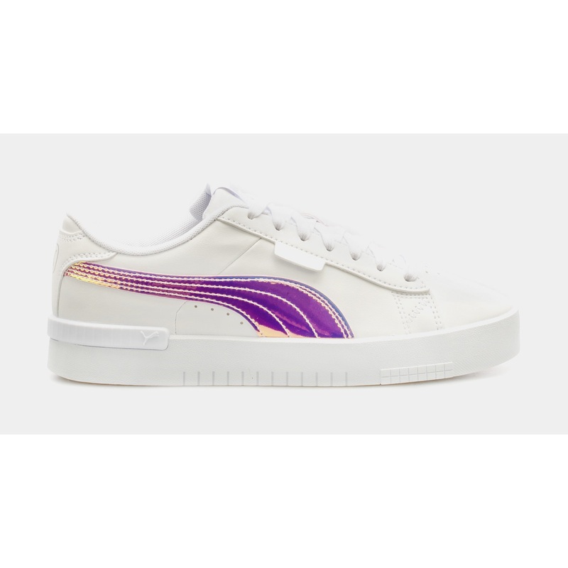 Jada Holo Grade School Lifestyle Shoes (White/Pink)