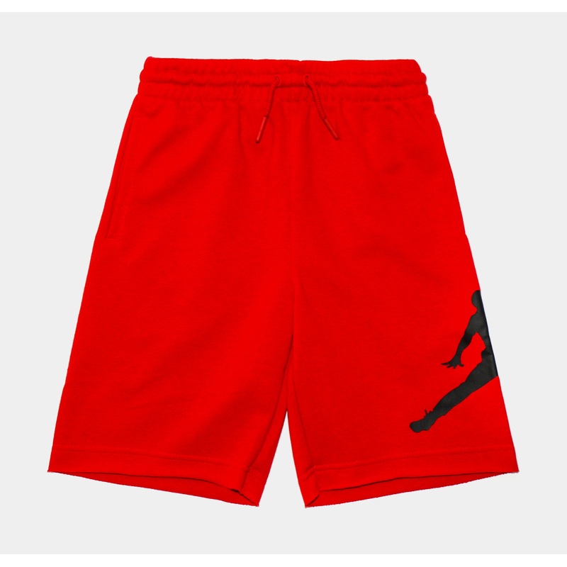 Jumpman Air FT Shorts Grade School Shorts (Red)