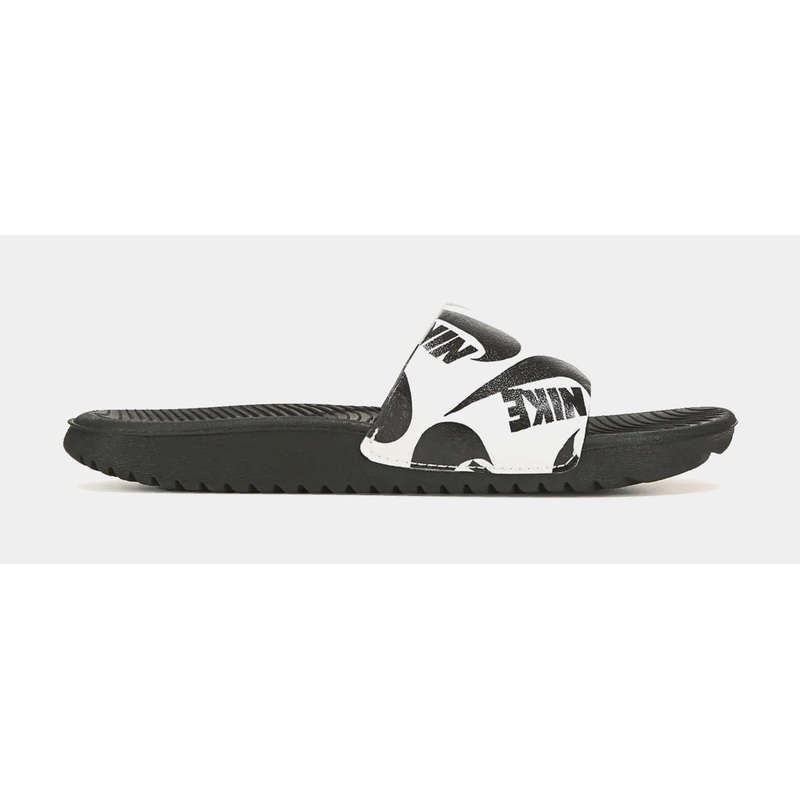Kawa SE JDI Grade School Sandals (White/Black)