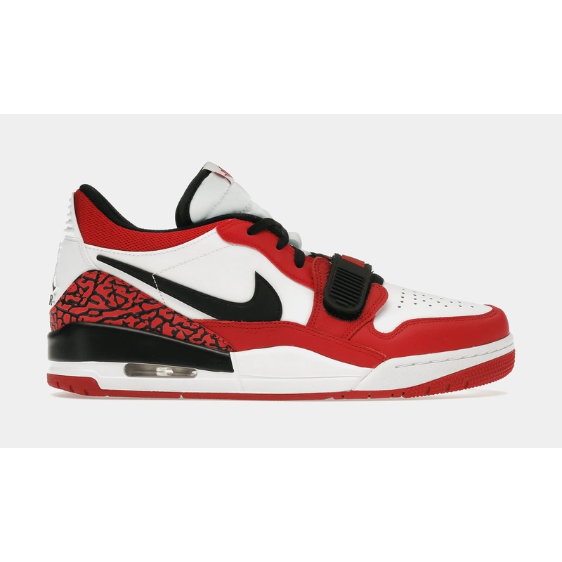 Legacy 312 Low Chicago Mens Basketball Shoes (Red/White)