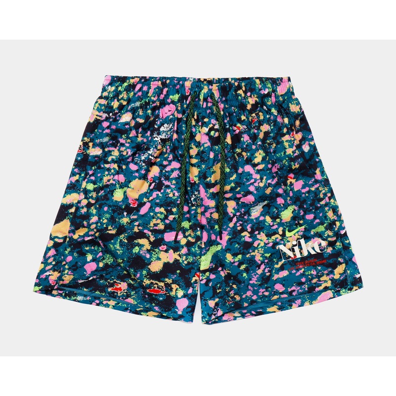 NSW AOP Woven Flow Short Mens Shorts (Green/Multi)