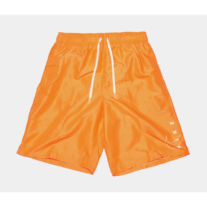 Swoosh 9″ Volley Short Mens Shorts (Orange)